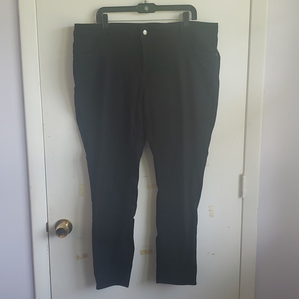 Old Navy black stretch denim RockStar jeans
